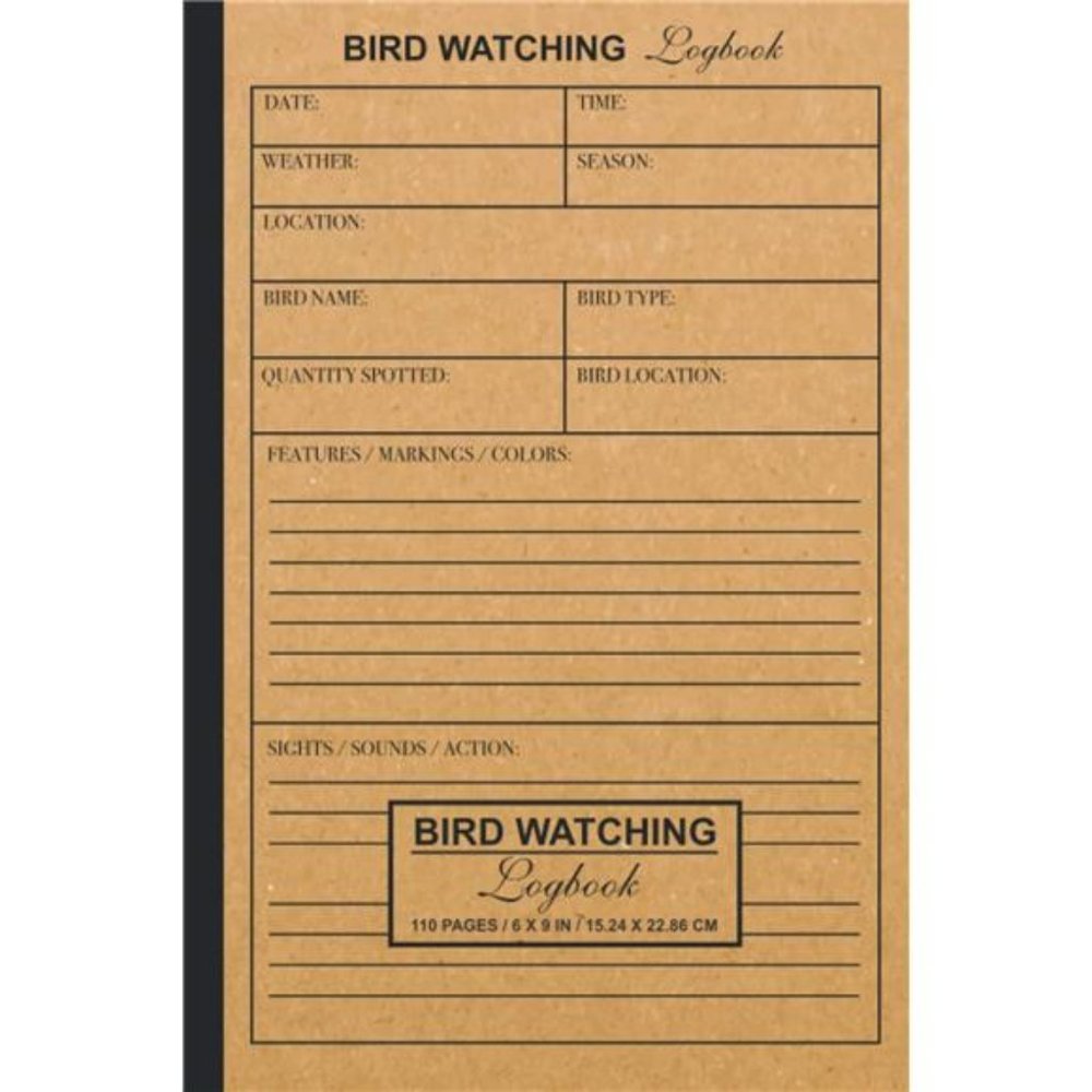 Bird Watching Logbook: A Birdwatching Journal for Bird Watchers and Birders |